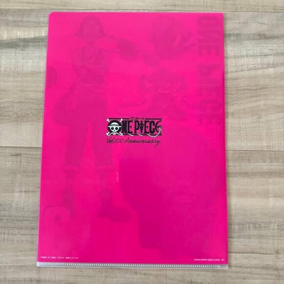 2 One Piece‎ 100th Anniversary Ichiban Kuji Visual Art Sheet Clear File Poster - Picture 9 of 10